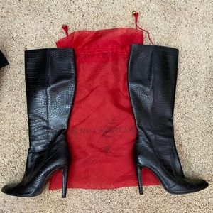 Rene Caovilla leather boots